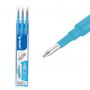 Wkład do Pióra kulkowego Pilot Frixion 0.7mm niebieski jasny - 3